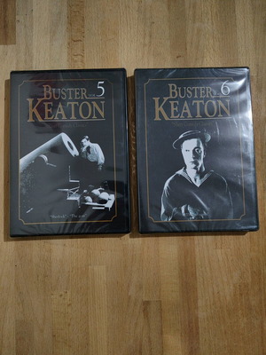 Buster Keaton πακέτο DVD καινούργιο με υπότιτλους, σφραγισμένο