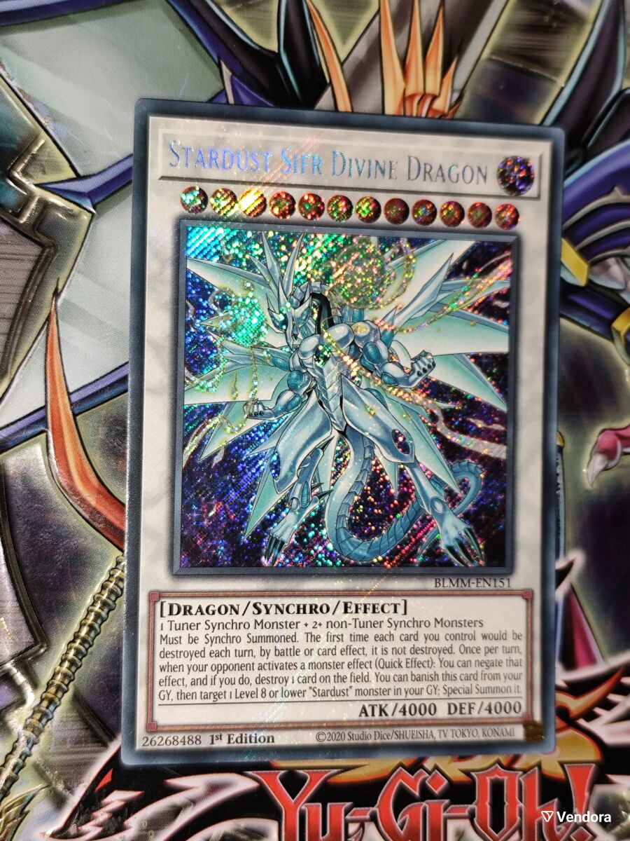 Stardust Sifr Divine Dragon Secret Rare… - € 9,50 - Vendora.gr