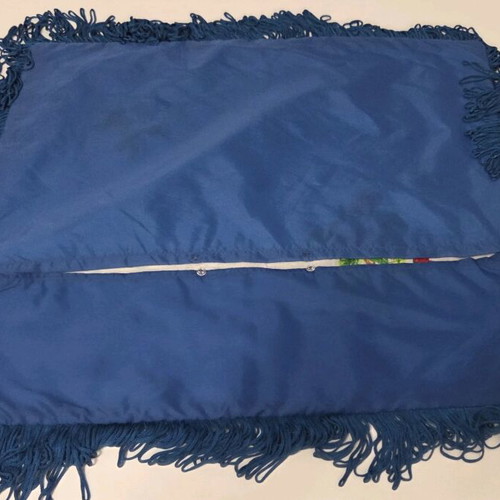 Two silk pillowcases like new, 1960s vintage