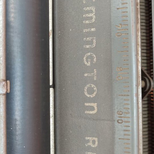 Remington typewriter from late 1930s