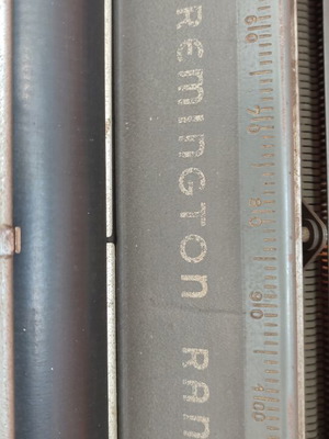 Remington typewriter from late 1930s