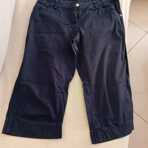 Mat Fashion Capri Pants used, size XL, blue