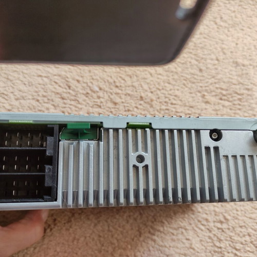 Mercedes Benz W203 Becker Q08 car stereo used with RDS and CD player
