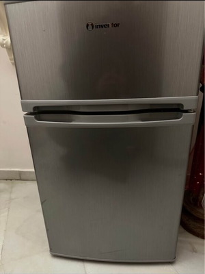 Inventor ψυγείο δίπορτο 85L, inox