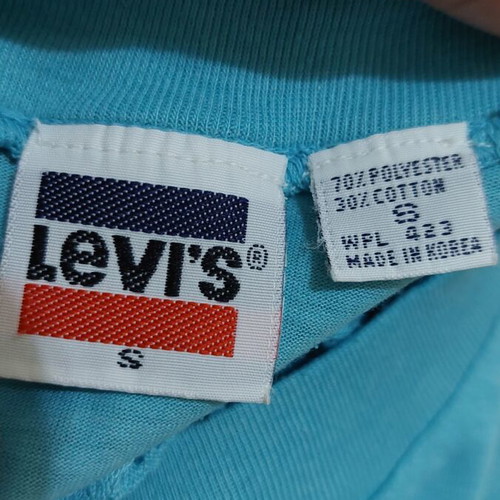 Levi's women's t-shirt like new, blue turquoise, size S