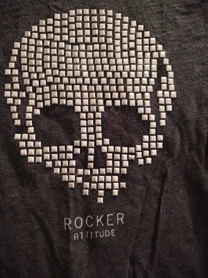 Zara black sweatshirt with studs like new for 9-10 years old