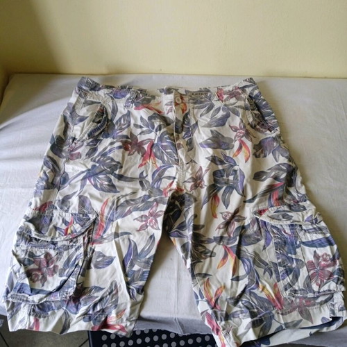 Cargo floral Bermuda Black Number vintage size 52 used