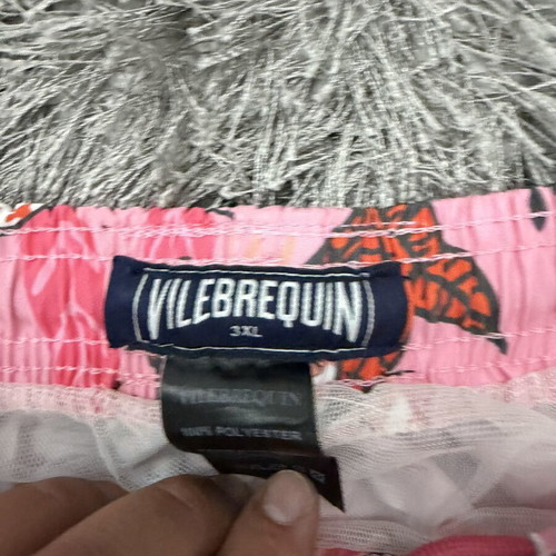 Swim shorts used, size XL, pink with pattern