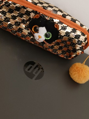 Ty pencil case new with sequins design