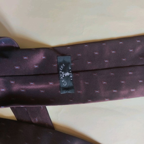 Cravates 80's Italian tie used, polyester