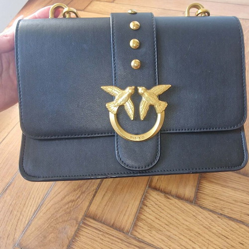 Pinko crossbody bag like new, black