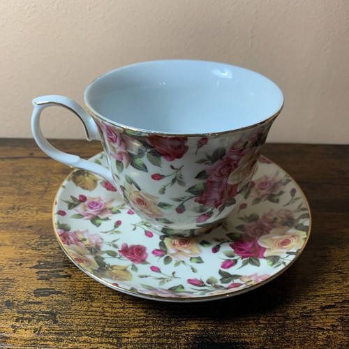 Tea set 6 pieces fine porcelain new