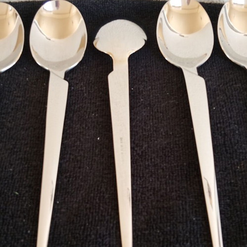 Set of 6 Aslanis Home 18/10 inox eating spoons new