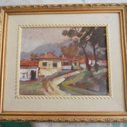 To Chorio oil painting on canvas like new, 32x36 cm