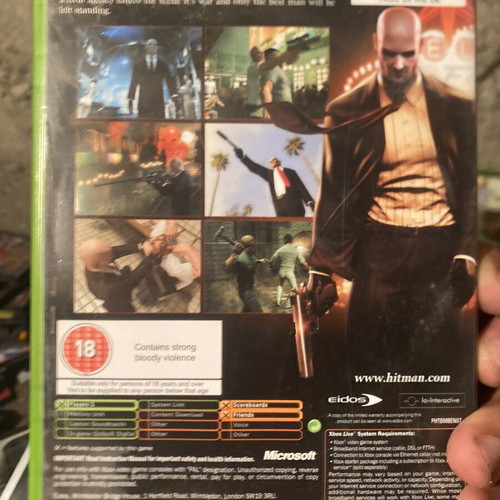 Hitman Blood Money Xbox classic game