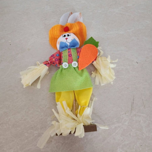 Decorative scarecrows new, set of 2 pieces