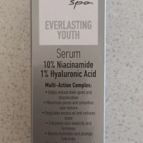 Messinian Spa Everlasting Youth face serum new with niacinamide and hyaluronic acid