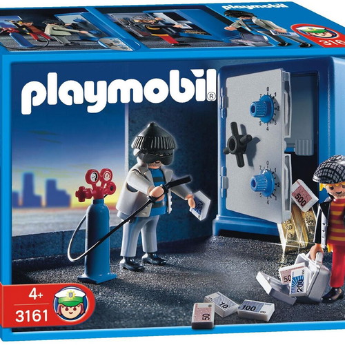 Playmobil safe like new from set 3161 Safe Crackers