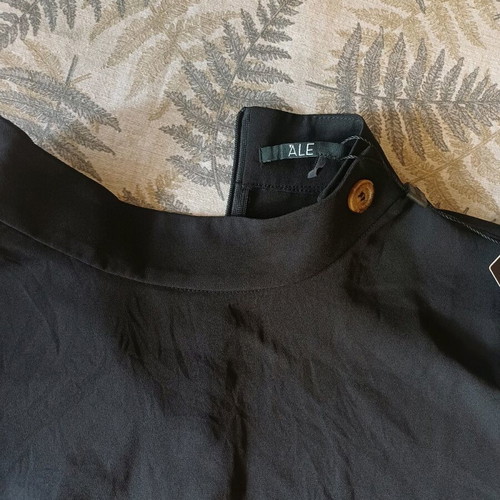 Women's semi-transparent blouse A.L.E. new, size M, black