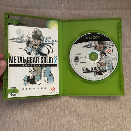 Metal Gear Solid 2 Substance Xbox Original NTSC full