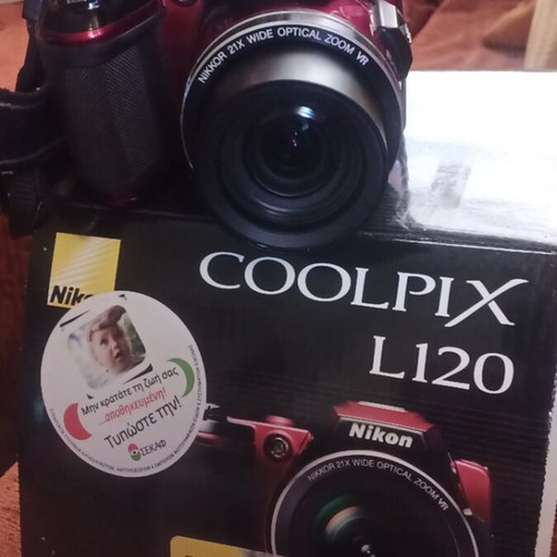Nikon Coolpix L120 camera like new