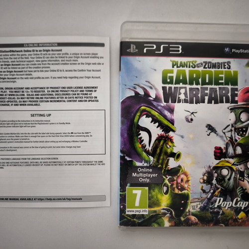 Plants vs. Zombies Garden Warfare PS3 game