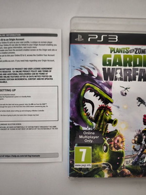 Plants vs. Zombies Garden Warfare PS3 game