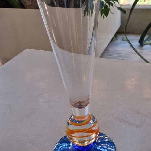 Orrefors Orlando glass used, height 22 cm, diameter 7 cm