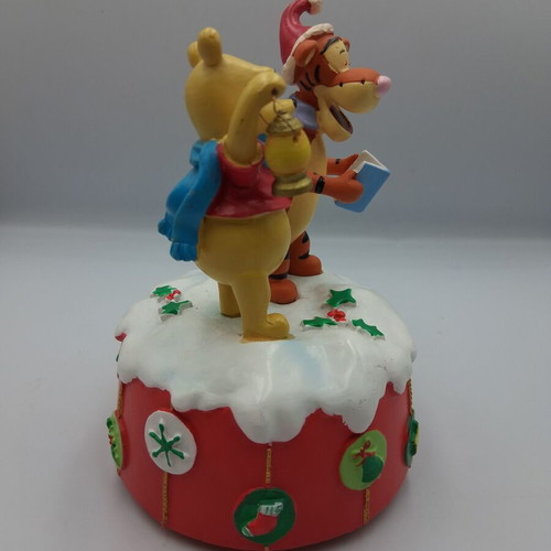 Winnie the Pooh Christmas Music Box like new