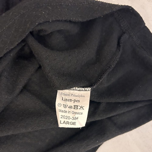 Ethical Principles ανδρικό T-shirt large μεταχειρισμένο, μαύρο