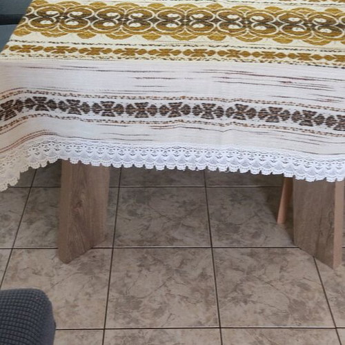 Vintage tablecloth used 2.30x1.30 from Germany