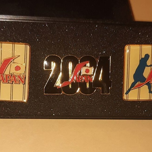 Olympic Games Athens 2004 Samurai Japan 3 Pins Set limited edition new