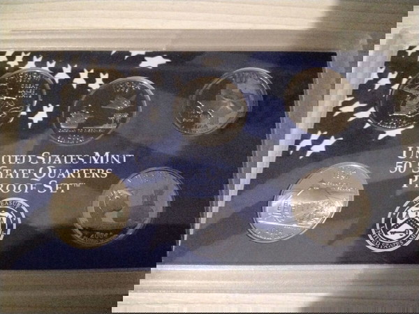 USA COIN QUARTER DOLLAR PROOF SET