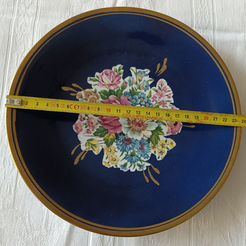 Vintage decorative plate from Polish porcelain Cmielow like new, 24 cm
