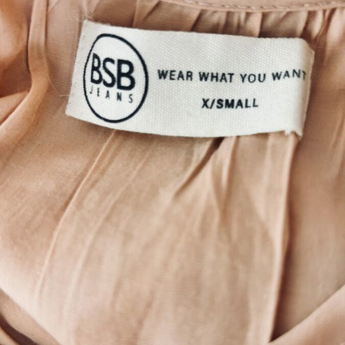 Maxi dress BSB Jeans used, peach color, size XS