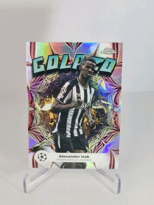 2024-25 Topps Golazo Alexander Isak Sticker New
