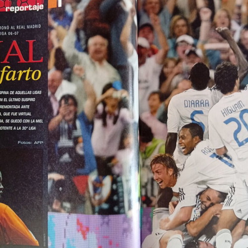 Don Balon magazine issue 18-24/6/2007 like new, Real Madrid tribute