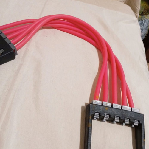 Elastic Chest Expander with Pink Bands like new