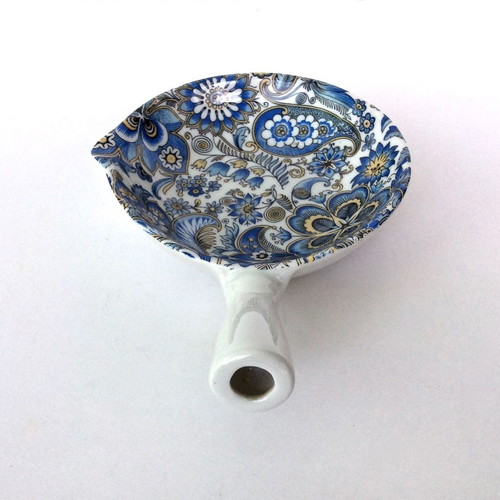 Limoges porcelain bowl used with handle and vintage spout
