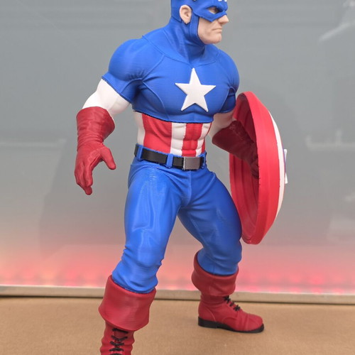 Captain America 3D figure made to order