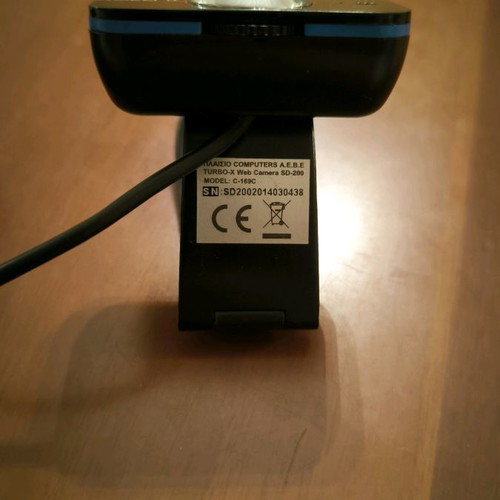 Turbo-x web camera used, model SD-200 C-169C for PC/laptop
