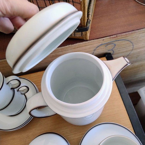 Thomas Germany porcelain tea set, vintage mid century