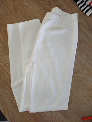 White transparent leggings like new, small - medium