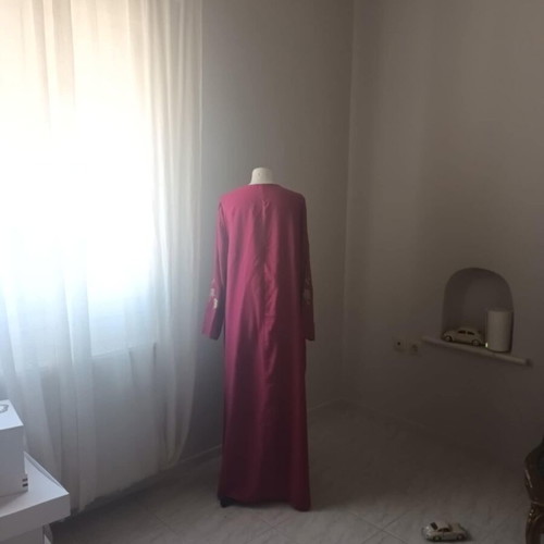 Maxi kaftani ruby new, one size with gold details
