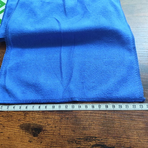 Microfiber cloths new, pack of 10, blue