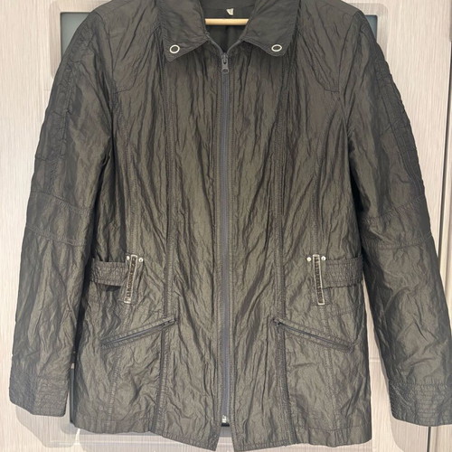 Autumn women's jacket gray like new, size M/L