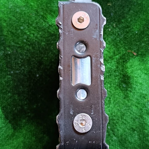 Classic metal bicycle platform pedal, vintage design