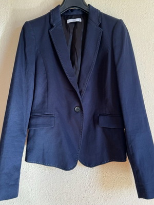 Cotton jacket Mango like new, dark blue, size M