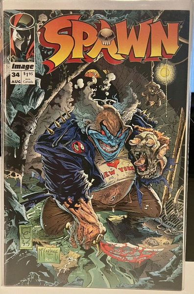 Spawn Comic Τεύχος 34 (1992) Todd McFarlane
