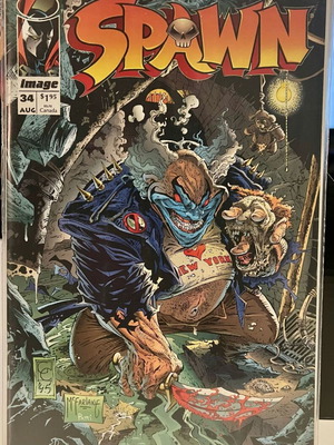 Spawn Comic Τεύχος 34 (1992) Todd McFarlane σαν καινούργιο